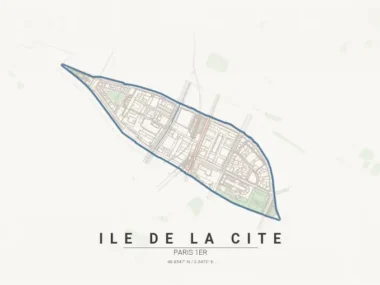 Quartier Île de la Cité à Paris