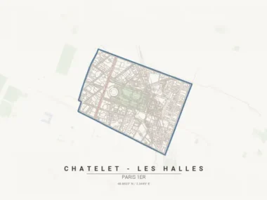 Quartier Châtelet - Les Halles à Paris