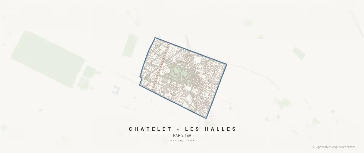 Les quartiers de Paris