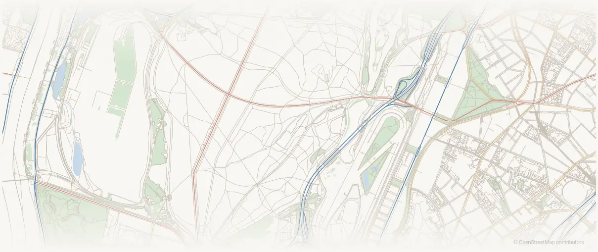 Le quartier Bois de Boulogne à Paris