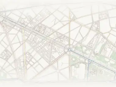 Quartier Champs-Élysées à Paris