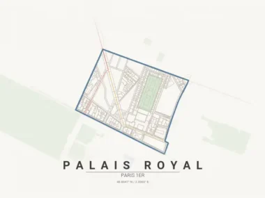 Quartier Palais Royal à Paris