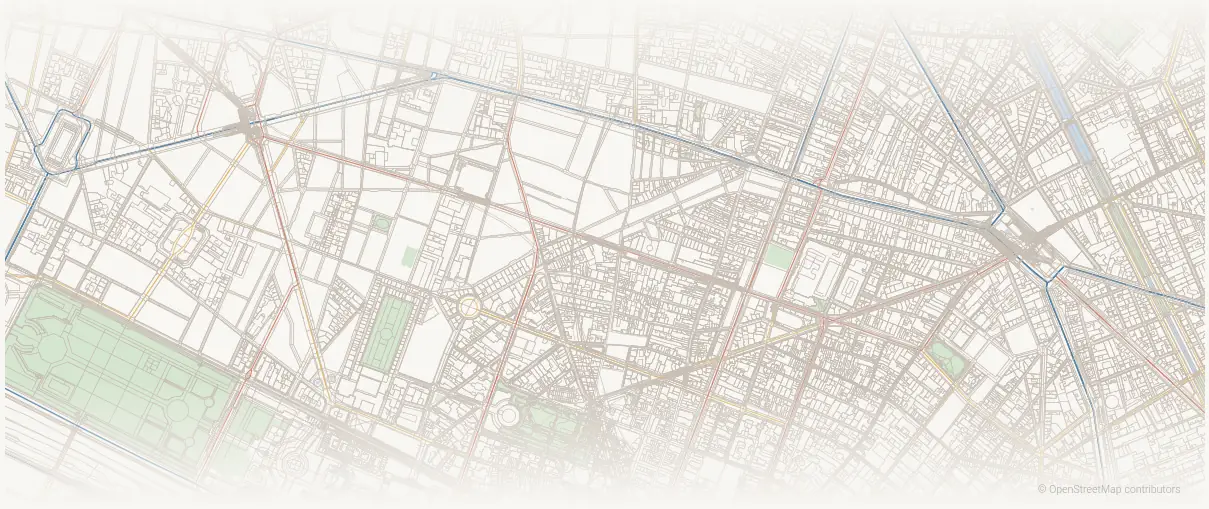 Le quartier Le Sentier à Paris