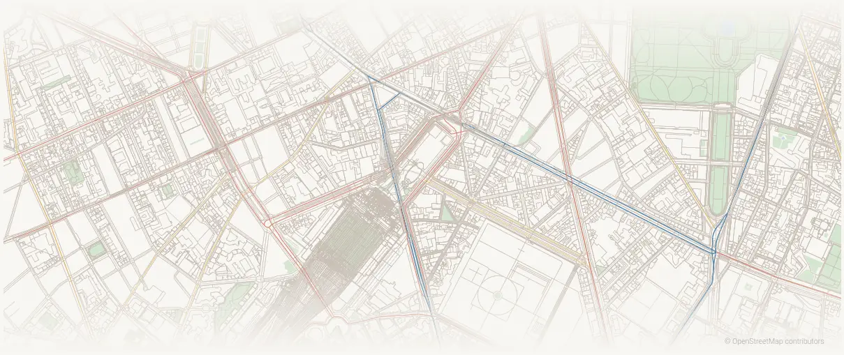 Le quartier Montparnasse à Paris