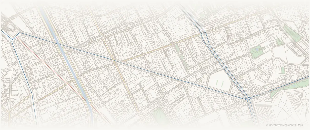 Le quartier Oberkampf à Paris