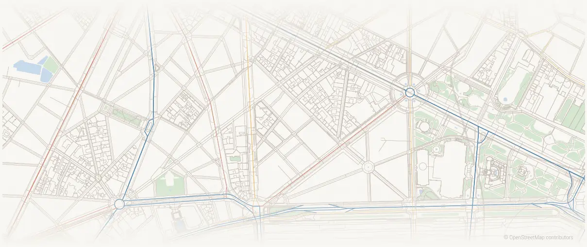 Le quartier Triangle d'Or à Paris